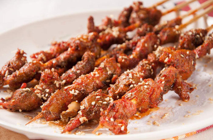 丁青烤羊肉串培训